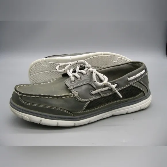 Croft &amp; Barrow Boat Shoes Men 9 Grey