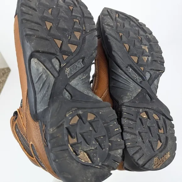 Danner Brown Leather GORE-TEX Hiking Boots Size 10