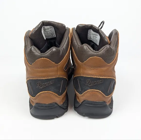 Danner Brown Leather GORE-TEX Hiking Boots Size 10