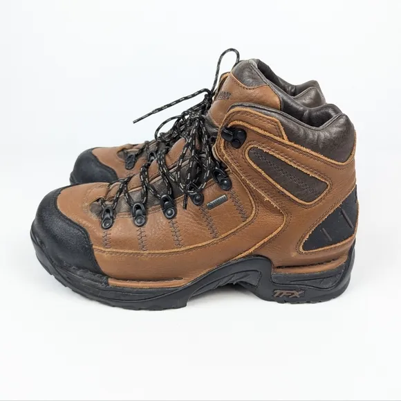 Danner Brown Leather GORE-TEX Hiking Boots Size 10