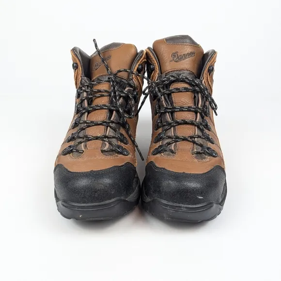 Danner Brown Leather GORE-TEX Hiking Boots Size 10