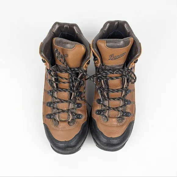 Danner Brown Leather GORE-TEX Hiking Boots Size 10