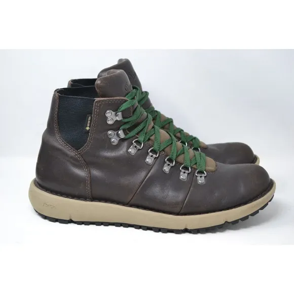 Danner Vertigo 917 Java Gore-Tex Hiking Leather Boots Dark Brown Mens 10.5 32384