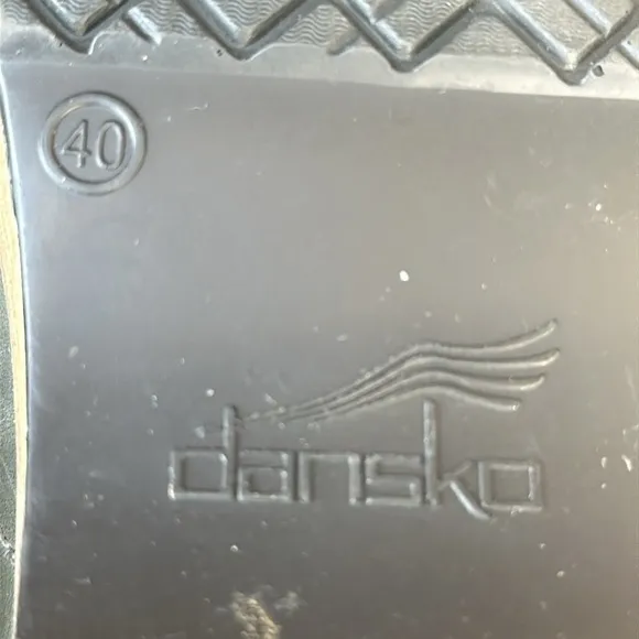 Dansko Pro Clogs EU 40 Shoes Nubuck Leather 9.5-10
