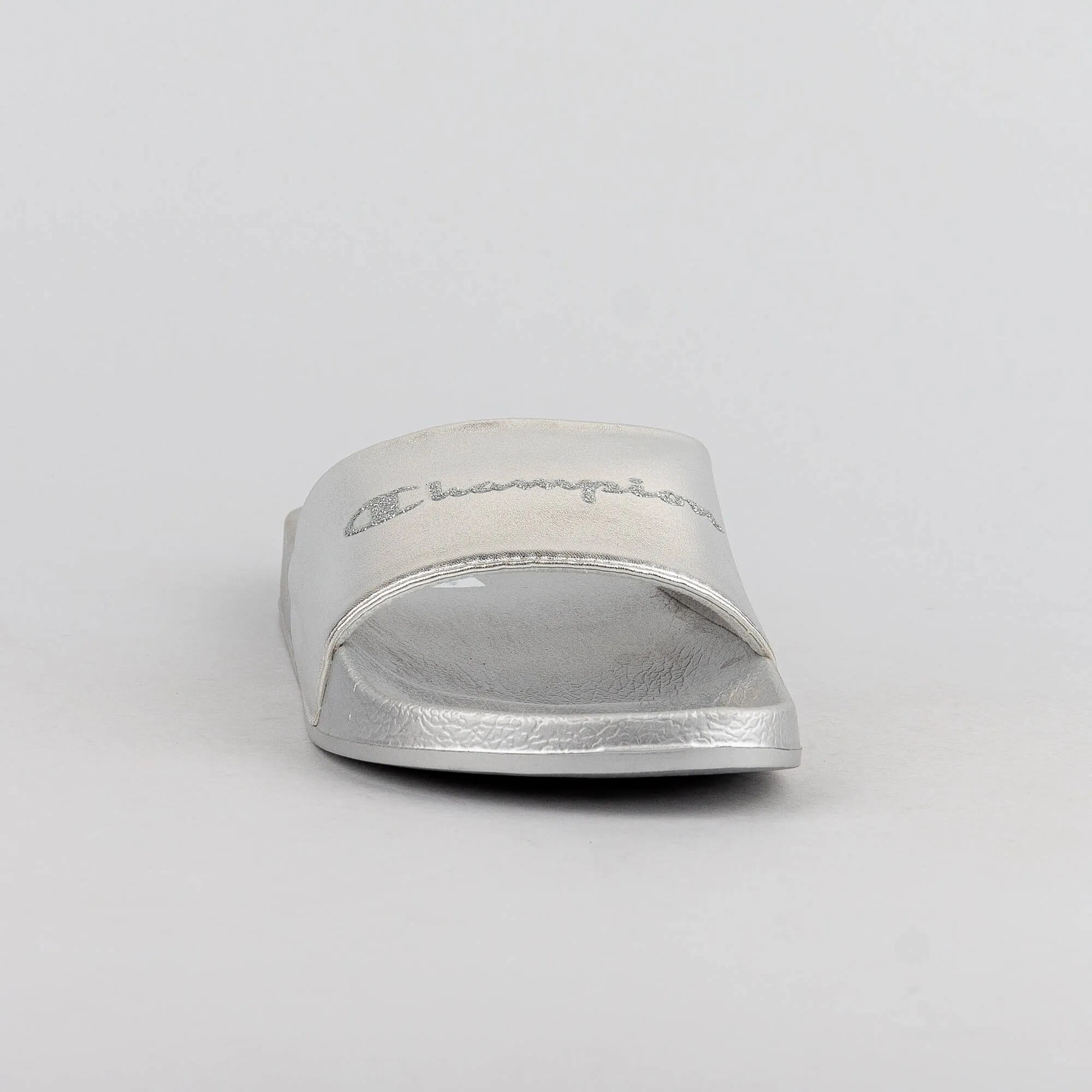 Dámske šlapky Champion slide QUEENS Silver