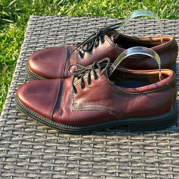 Dockers Brown Leather Oxfords