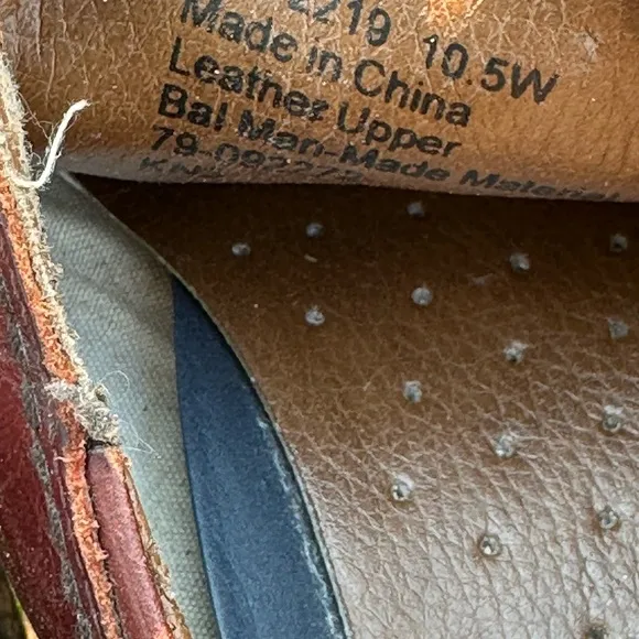 Dockers Brown Leather Oxfords