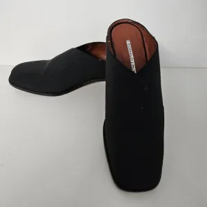 Donald J Pliner Size 7.5 Ask Matte Black‎ Mule Slide Shoes - NEW