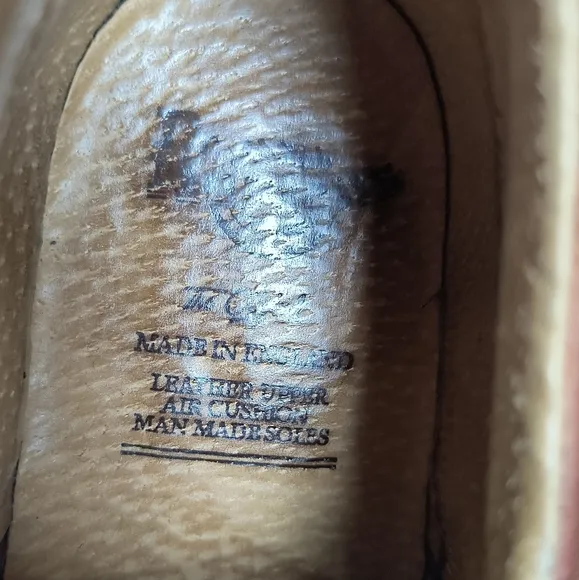 Dr. Martens Brown Oxford Shoes with Leather Lacing Big Boy Size 5