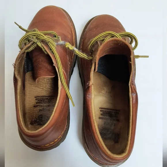 Dr. Martens Brown Oxford Shoes with Leather Lacing Big Boy Size 5