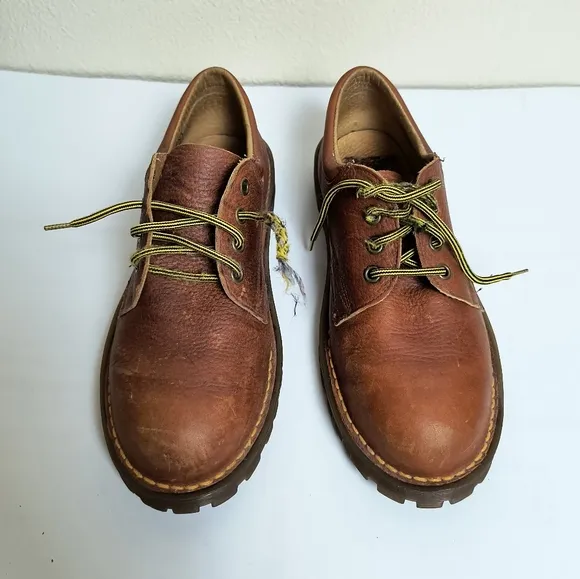 Dr. Martens Brown Oxford Shoes with Leather Lacing Big Boy Size 5