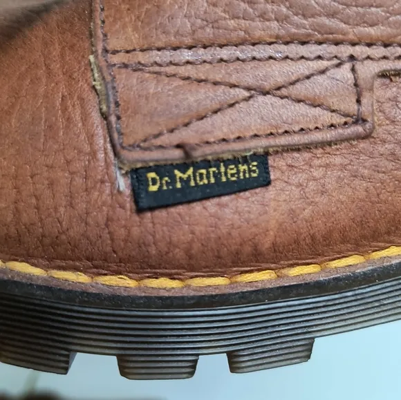 Dr. Martens Brown Oxford Shoes with Leather Lacing Big Boy Size 5