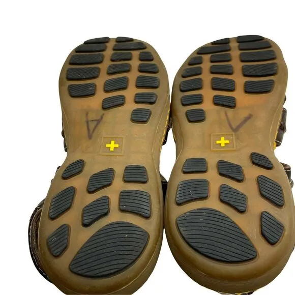 Dr. Martens Mens Brown Leather Fisherman Chunky Casual Comfort Sandals Size 11 M