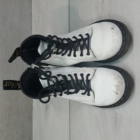 Dr.Martens Kids Girls 1460T Boots shoes sz UK 8 US 9