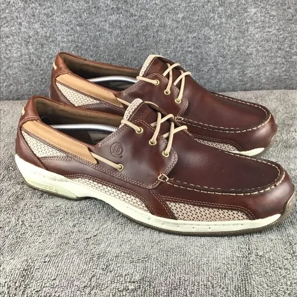 Dunham Captain Boat Shoe Brown Sz 13