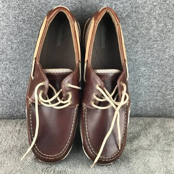 Dunham Captain Boat Shoe Brown Sz 13