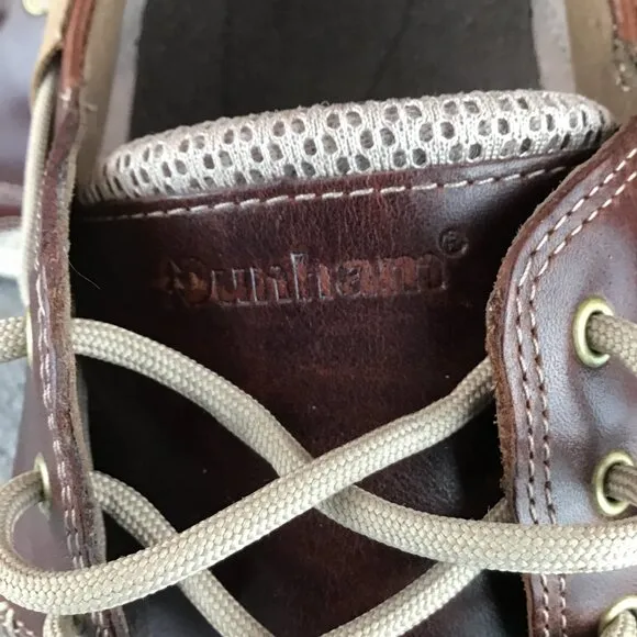 Dunham Captain Boat Shoe Brown Sz 13