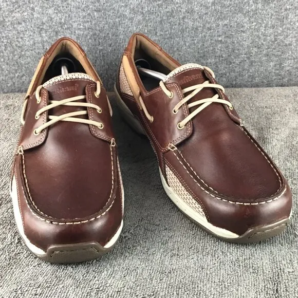 Dunham Captain Boat Shoe Brown Sz 13