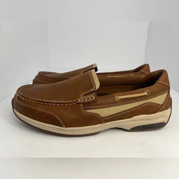 Dunham Captain Venetian Men's Slip On Boat Shoes Size 10.5