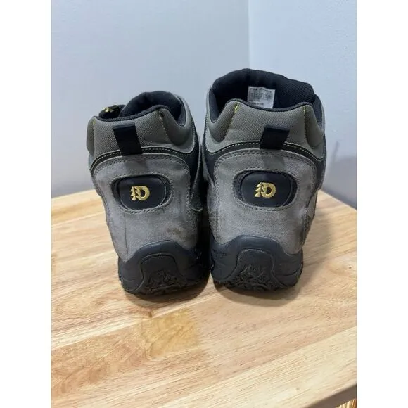 Dunham‎ Cloud Boots Mens 15 2E Gray Leather Waterproof Hiking Work Lace Gorpcore