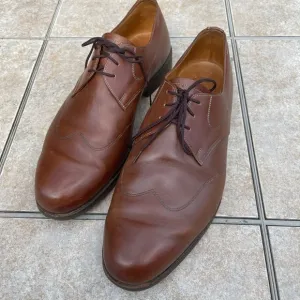 E Vogel Brown Leather Shoes