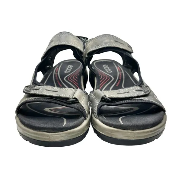Ecco | Men | Yucatán Receptor Gray Camo Outdoor Sport Sandals | 47 EU 13-13.5 US