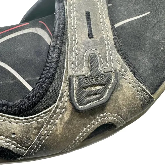 Ecco | Men | Yucatán Receptor Gray Camo Outdoor Sport Sandals | 47 EU 13-13.5 US