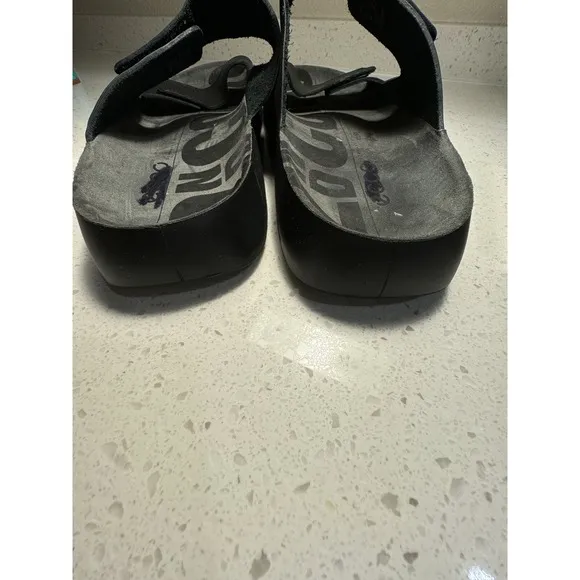 ECCO Men's Cozmo Two Band Slide Sandal Titanium EU 47 US 12.5 NWOT NWOB