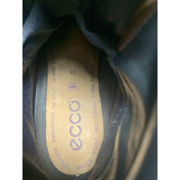 ECCO Track 6 GORETEX Mens Ankle Boots Brown/Coffee Shoe size EU43(US9.5-10)
