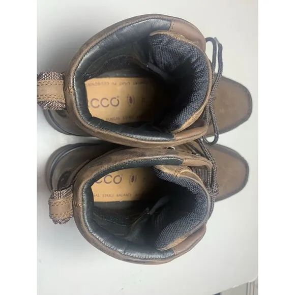 ECCO Track 6 GORETEX Mens Ankle Boots Brown/Coffee Shoe size EU43(US9.5-10)