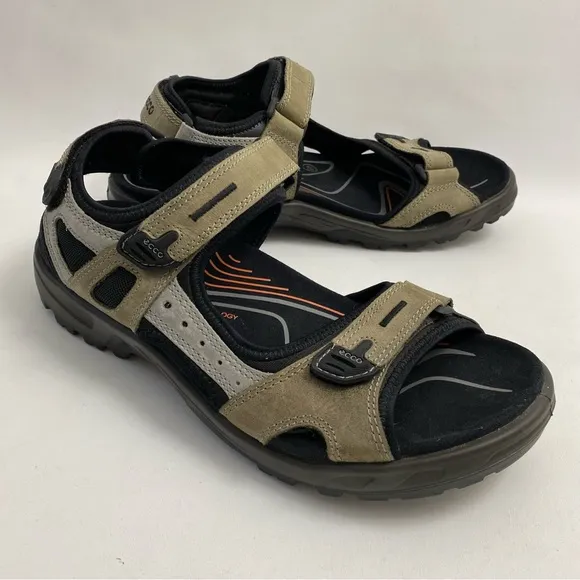 Ecco Yucatan Receptor Sandals 11 - 11.5 / 45 Athletic Hiking Outdoor Sport Mens