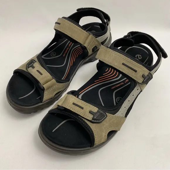 Ecco Yucatan Receptor Sandals 11 - 11.5 / 45 Athletic Hiking Outdoor Sport Mens
