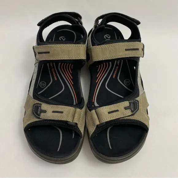 Ecco Yucatan Receptor Sandals 11 - 11.5 / 45 Athletic Hiking Outdoor Sport Mens