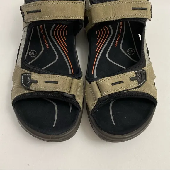 Ecco Yucatan Receptor Sandals 11 - 11.5 / 45 Athletic Hiking Outdoor Sport Mens