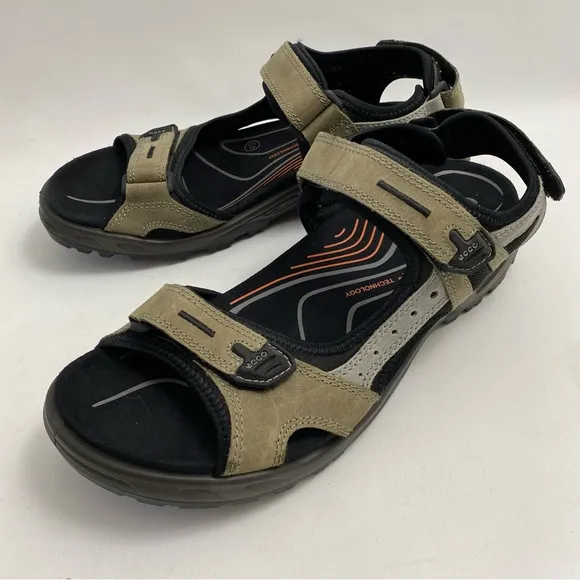 Ecco Yucatan Receptor Sandals 11 - 11.5 / 45 Athletic Hiking Outdoor Sport Mens