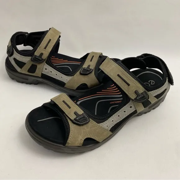Ecco Yucatan Receptor Sandals 11 - 11.5 / 45 Athletic Hiking Outdoor Sport Mens