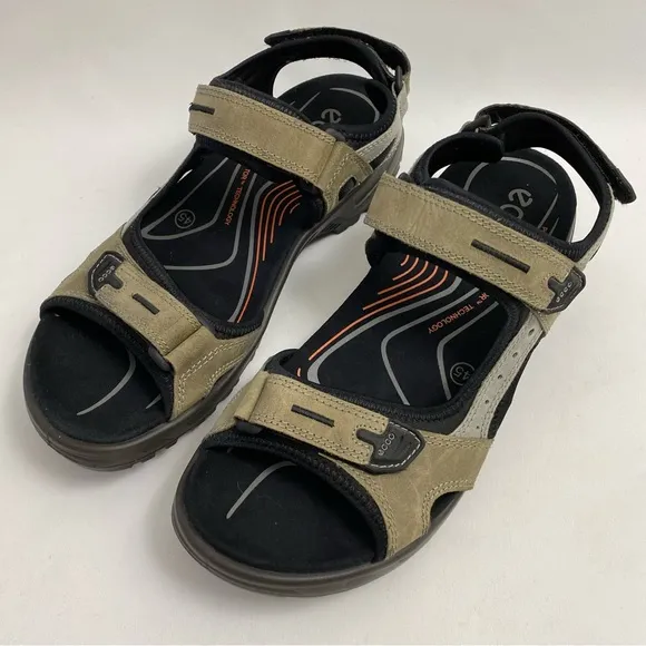 Ecco Yucatan Receptor Sandals 11 - 11.5 / 45 Athletic Hiking Outdoor Sport Mens