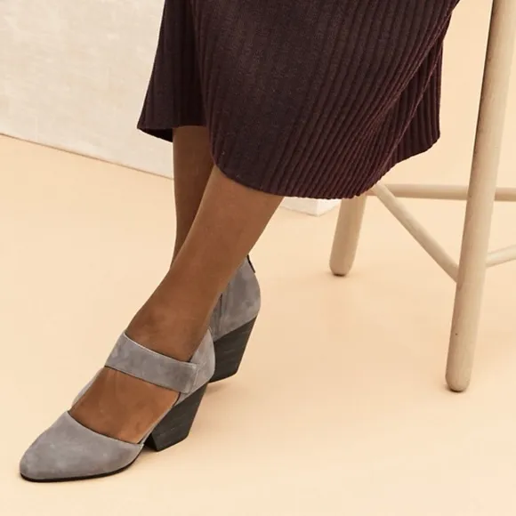 Eileen Fisher Black Mina Suede Shoes SZ 9