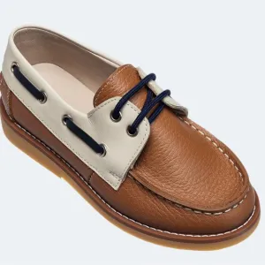 Elephantito Boat Shoes in Caramel Size 10 Toddler