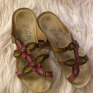 ELITE Corky's LUCY leather sandals