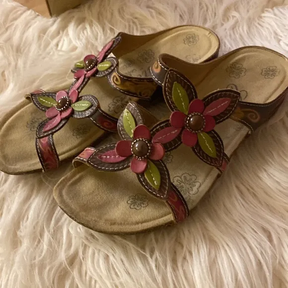 ELITE Corky's LUCY leather sandals