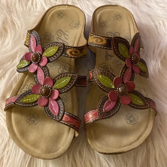 ELITE Corky's LUCY leather sandals