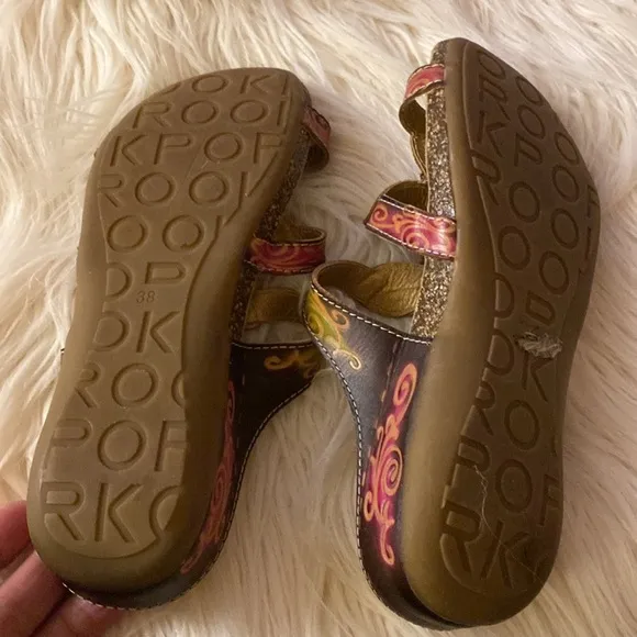 ELITE Corky's LUCY leather sandals