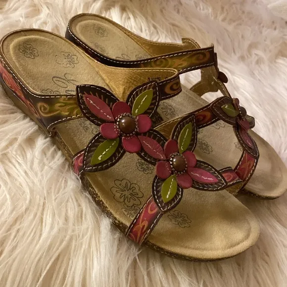 ELITE Corky's LUCY leather sandals