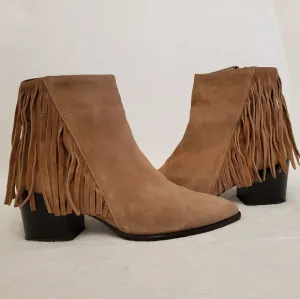 Elle Suede Boots Size 8.5 Eur 39