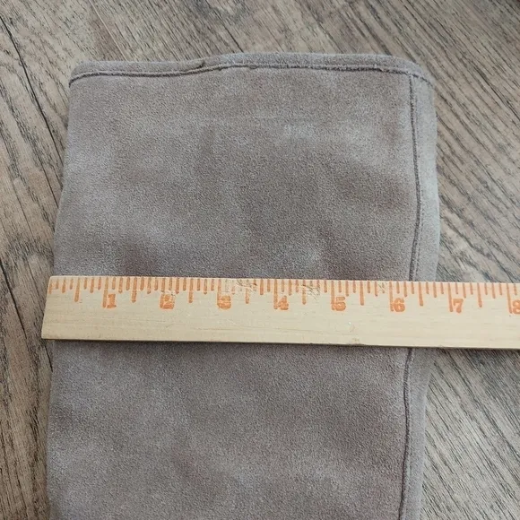 EMU Women’s Toowoobah Tall Winter Boots Tan Suede Sheepskin Fur Lining Size 8