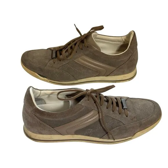 Ermenegildo ZEGNA A2145X CA18 Leather sneakers Size 10