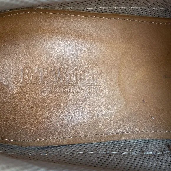 E. T. WRIGHT Men’s Nubuck Leather Sneakers Size 46
