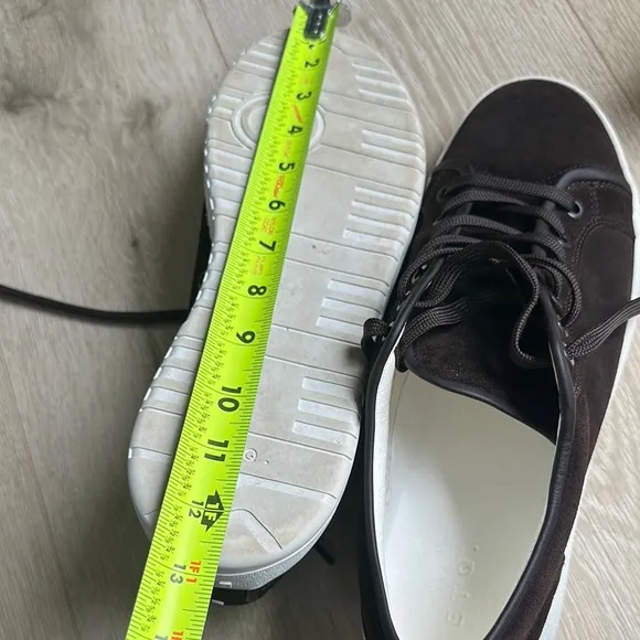 ETQ. Men's brown Suede Sneakers