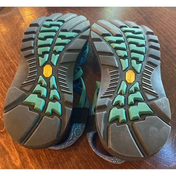 EUC Chaco - ZX/2 Blue Aqua - Adjustable Sandals*